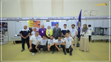 المركز الثالث بامتياز.. جامعة سوهاج تتفوق على 21 جامعة في بطولة الروبوتات 1